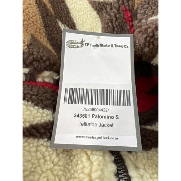 Tasha Polizzi Palomino Telluride Jacket Men's M Sherpa Aztec Saddle Blanket NEW - Picture 6 of 7